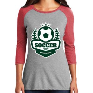 Women's 3/4 Raglan Tee Thumbnail