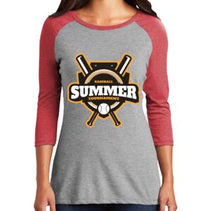 Women's 3/4 Raglan Tee Thumbnail
