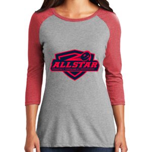 Women's 3/4 Raglan Tee Thumbnail