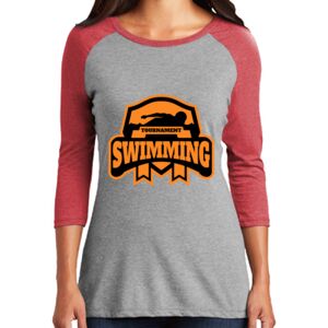 Women's 3/4 Raglan Tee Thumbnail