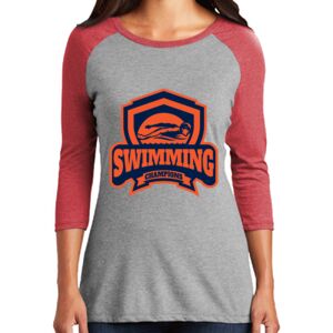 Women's 3/4 Raglan Tee Thumbnail