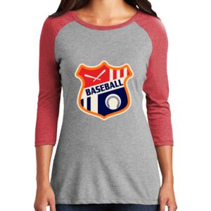 Women's 3/4 Raglan Tee Thumbnail