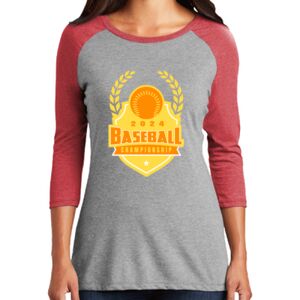 Women's 3/4 Raglan Tee Thumbnail