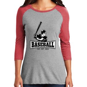 Women's 3/4 Raglan Tee Thumbnail