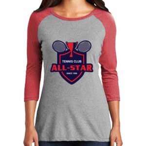 Women's 3/4 Raglan Tee Thumbnail