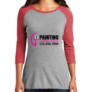 Women's 3/4 Raglan Tee Thumbnail