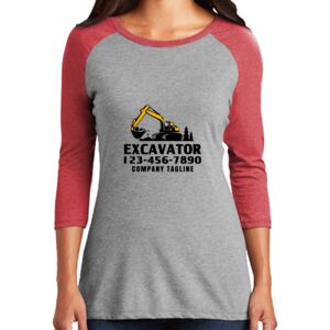 Women's 3/4 Raglan Tee Thumbnail