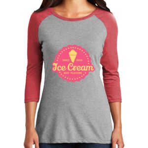 Women's 3/4 Raglan Tee Thumbnail