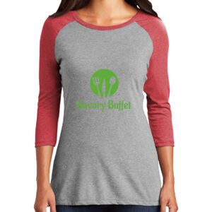 Women's 3/4 Raglan Tee Thumbnail