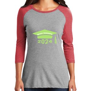 Women's 3/4 Raglan Tee Thumbnail
