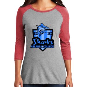 Women's 3/4 Raglan Tee Thumbnail