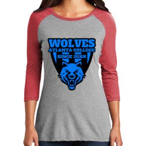 Women's 3/4 Raglan Tee Thumbnail
