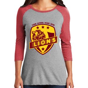 Women's 3/4 Raglan Tee Thumbnail