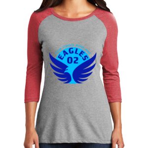 Women's 3/4 Raglan Tee Thumbnail