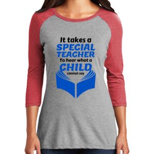 Women's 3/4 Raglan Tee Thumbnail