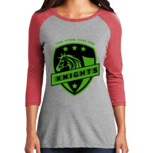 Women's 3/4 Raglan Tee Thumbnail