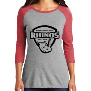 Women's 3/4 Raglan Tee Thumbnail