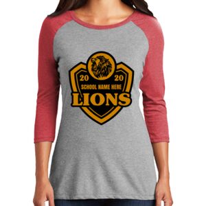 Women's 3/4 Raglan Tee Thumbnail