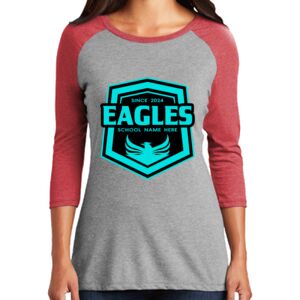 Women's 3/4 Raglan Tee Thumbnail
