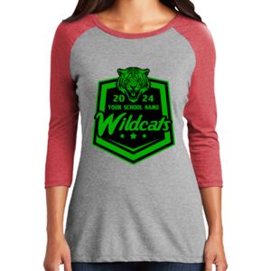 Women's 3/4 Raglan Tee Thumbnail