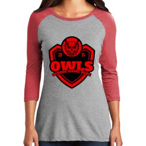 Women's 3/4 Raglan Tee Thumbnail