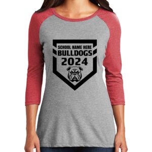 Women's 3/4 Raglan Tee Thumbnail