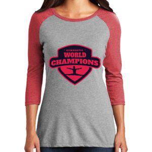 Women's 3/4 Raglan Tee Thumbnail