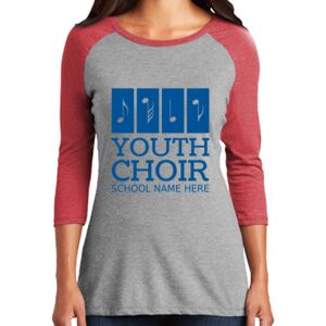 Women's 3/4 Raglan Tee Thumbnail