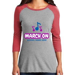 Women's 3/4 Raglan Tee Thumbnail