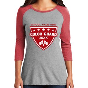 Women's 3/4 Raglan Tee Thumbnail