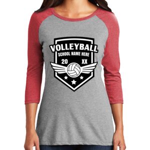 Women's 3/4 Raglan Tee Thumbnail