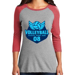 Women's 3/4 Raglan Tee Thumbnail