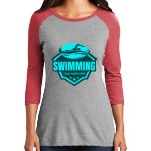 Women's 3/4 Raglan Tee Thumbnail