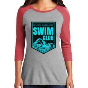Women's 3/4 Raglan Tee Thumbnail