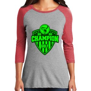 Women's 3/4 Raglan Tee Thumbnail