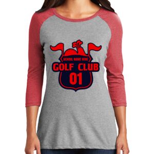 Women's 3/4 Raglan Tee Thumbnail