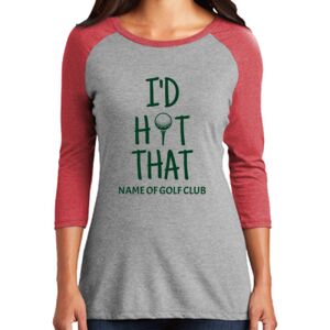 Women's 3/4 Raglan Tee Thumbnail