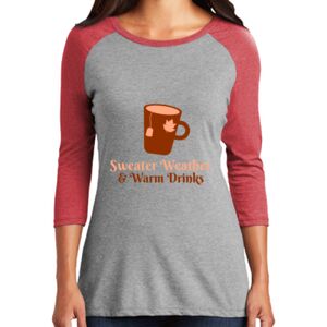 Women's 3/4 Raglan Tee Thumbnail