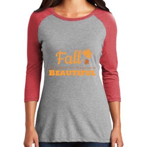 Women's 3/4 Raglan Tee Thumbnail
