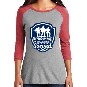 Women's 3/4 Raglan Tee Thumbnail