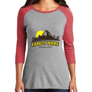 Women's 3/4 Raglan Tee Thumbnail
