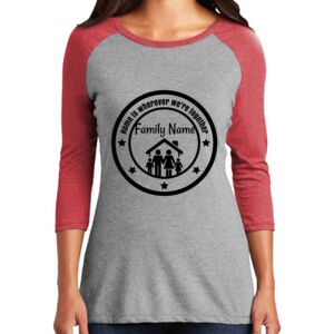 Women's 3/4 Raglan Tee Thumbnail