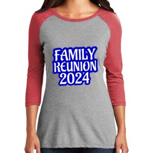 Women's 3/4 Raglan Tee Thumbnail