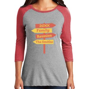 Women's 3/4 Raglan Tee Thumbnail