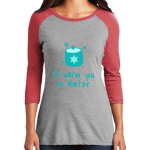 Women's 3/4 Raglan Tee Thumbnail