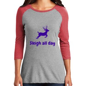 Women's 3/4 Raglan Tee Thumbnail