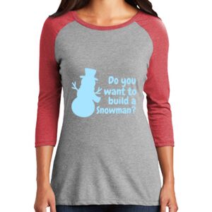 Women's 3/4 Raglan Tee Thumbnail