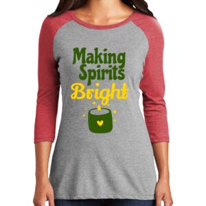 Women's 3/4 Raglan Tee Thumbnail