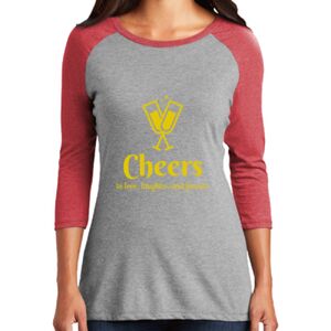 Women's 3/4 Raglan Tee Thumbnail