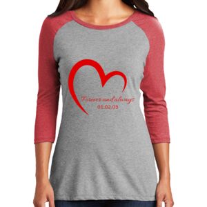 Women's 3/4 Raglan Tee Thumbnail